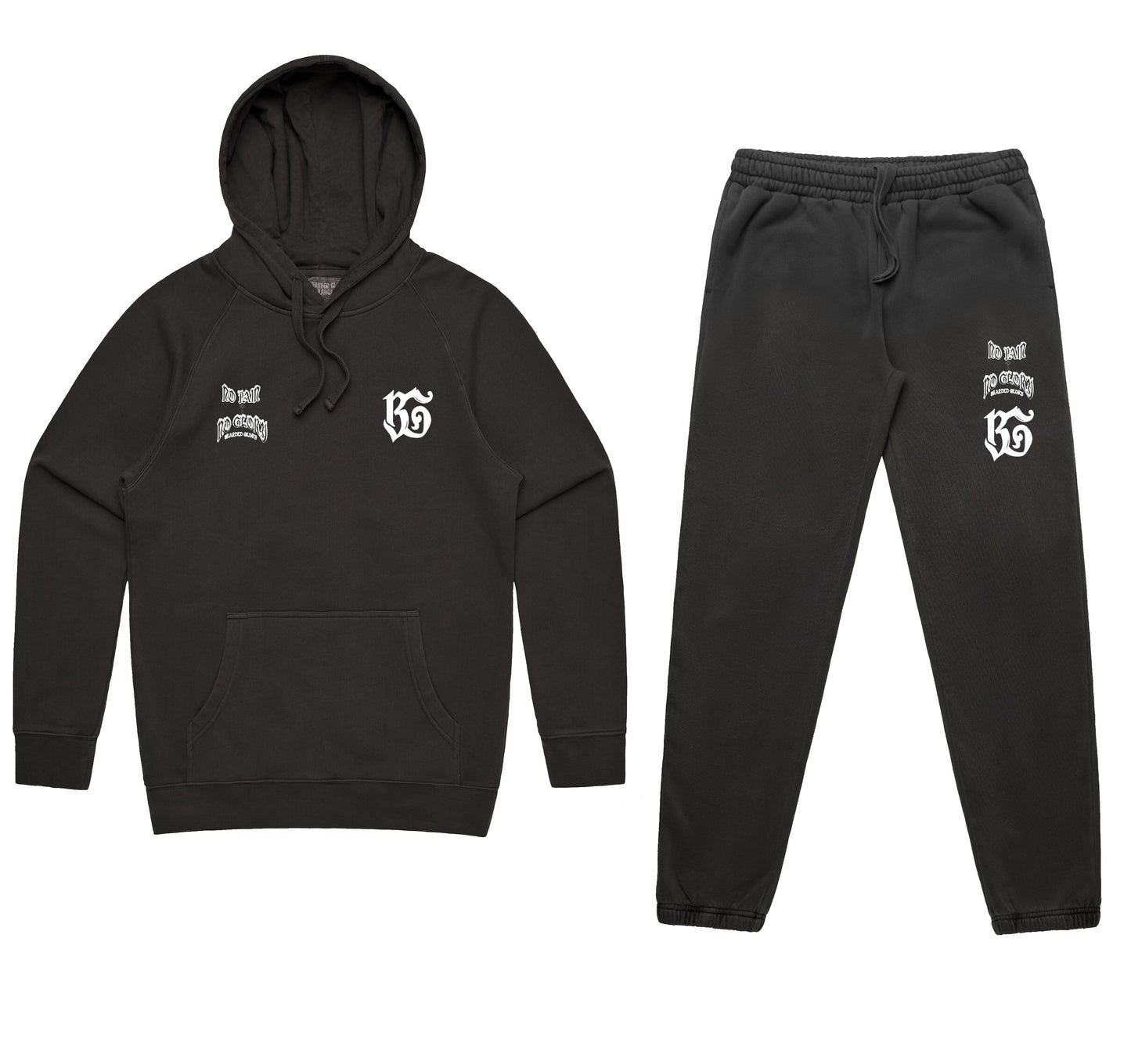 No Pain No Glory Hoodie Sweatsuit